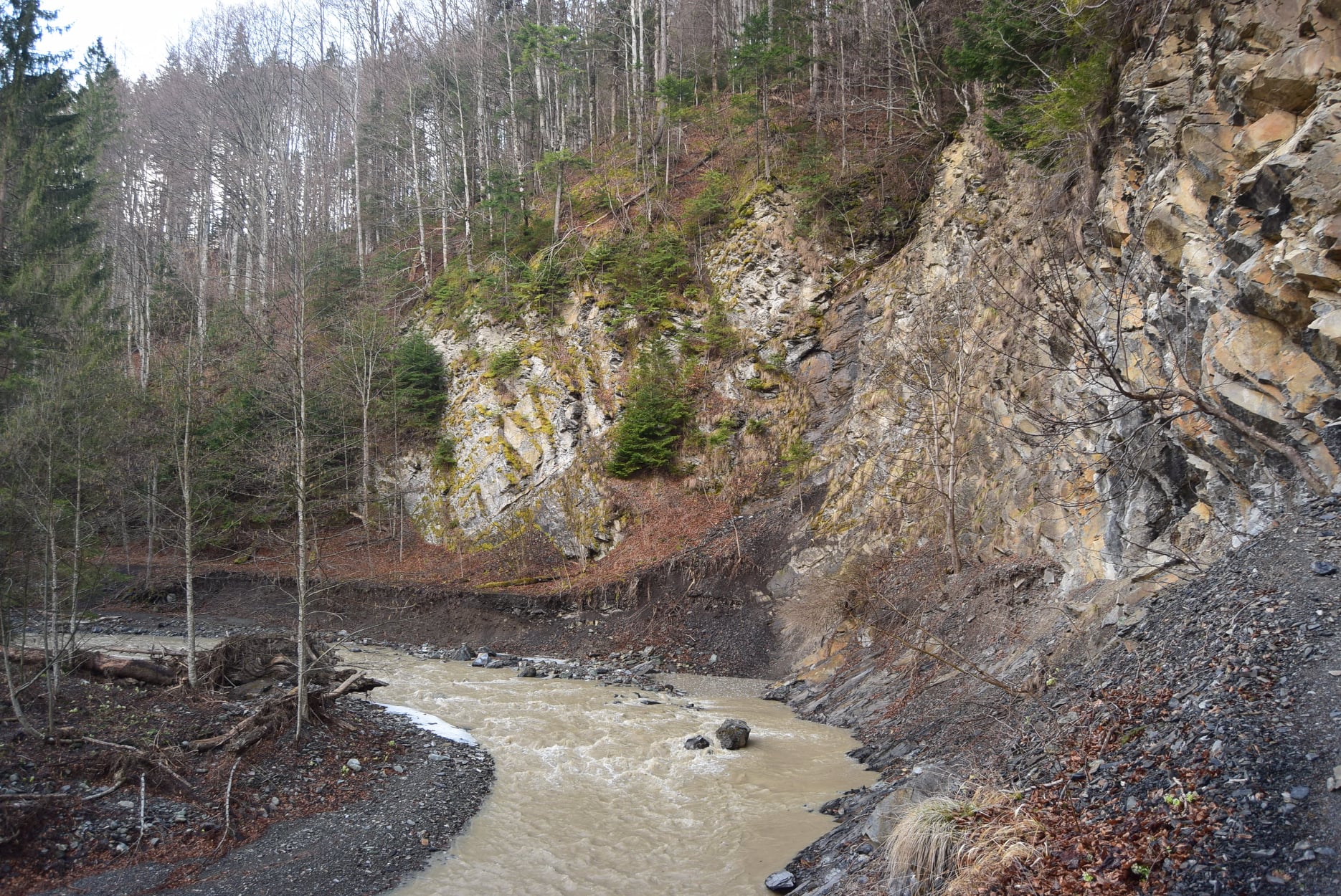 Cheile Tișiței, afectate de viituri - Andrei Raftopol