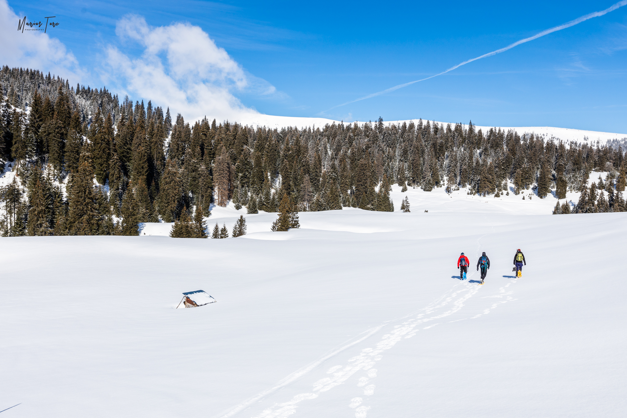  Continuăm urcarea pe rachete spre Șaua Cumpănățelu - Marius Turc