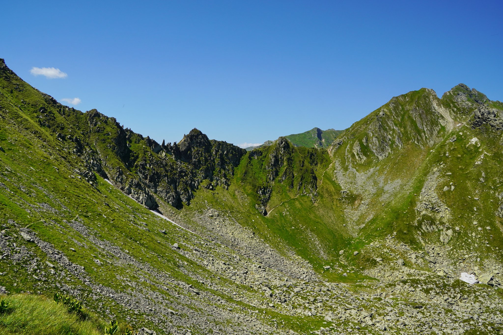  Poteca Cruce Albastră, sub sectorul La 3 Pași de Moarte - Adrian Vintilă