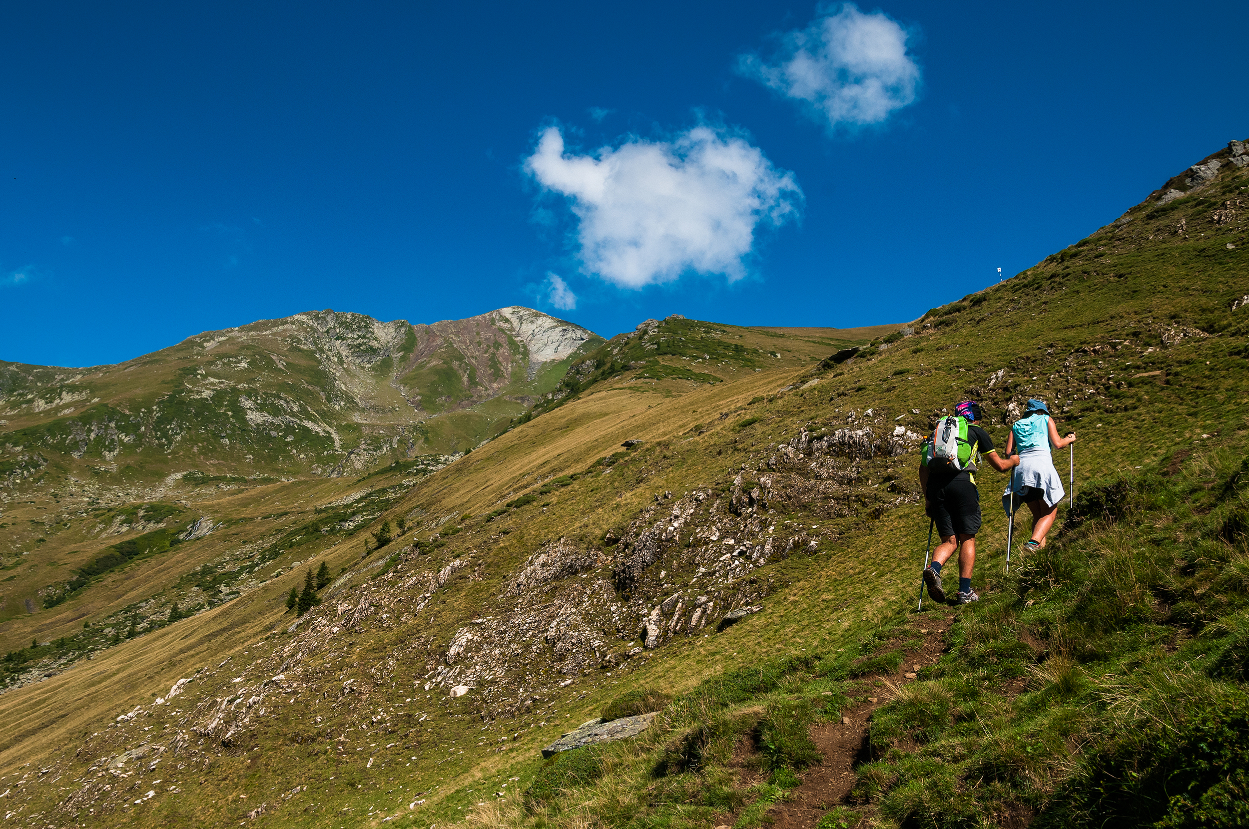  Urcușul e mereu susținut, fără locuri de respiro.