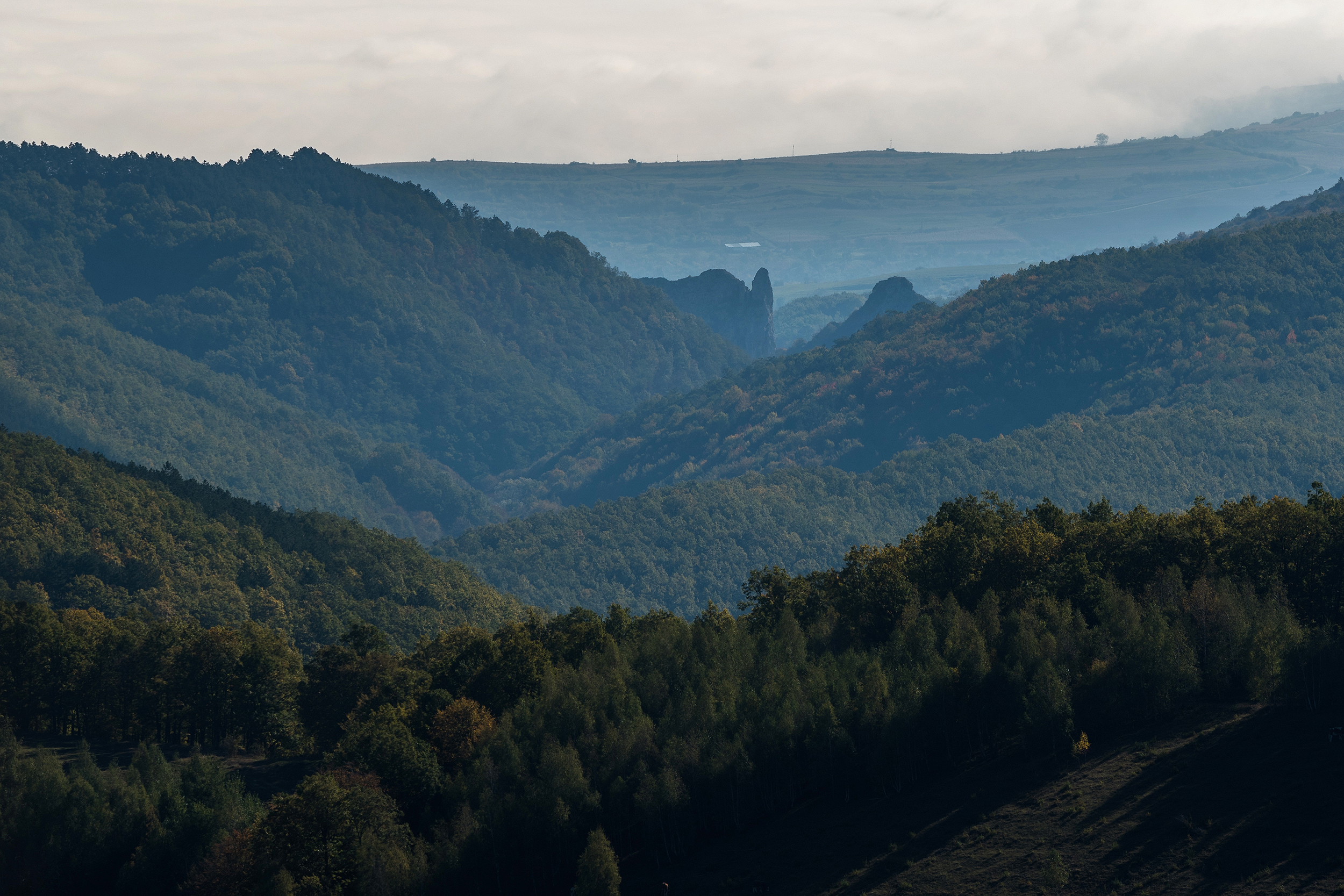  Cheile Cetii văzute de pe Piatra Cetii