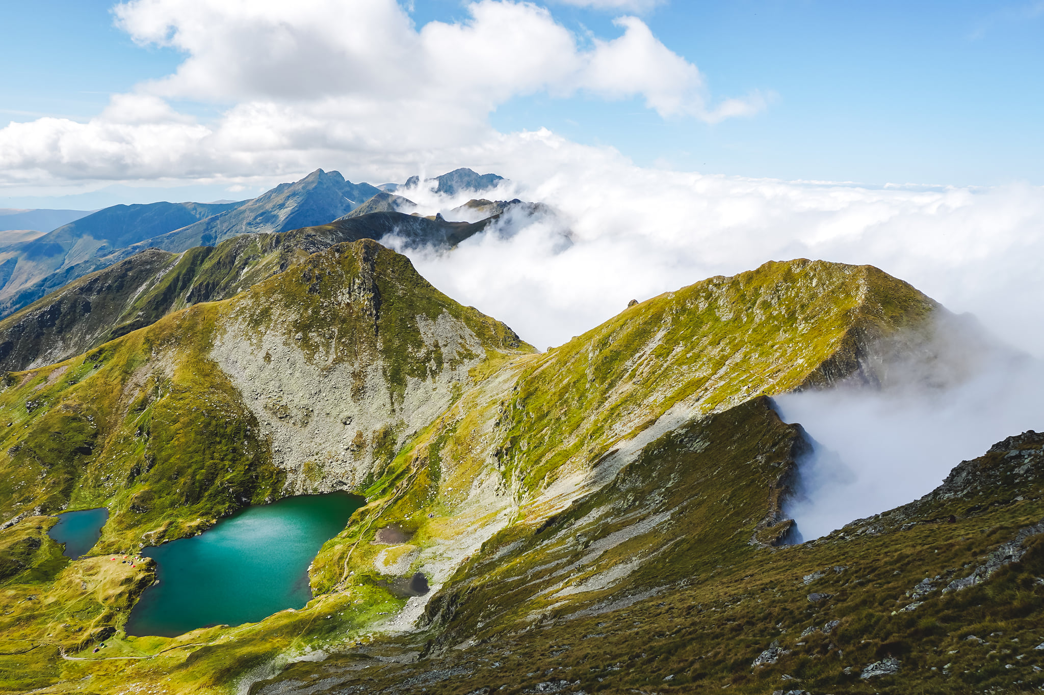  Lacul Capra și Negoiu în fundal - Alexandra Pușcașu