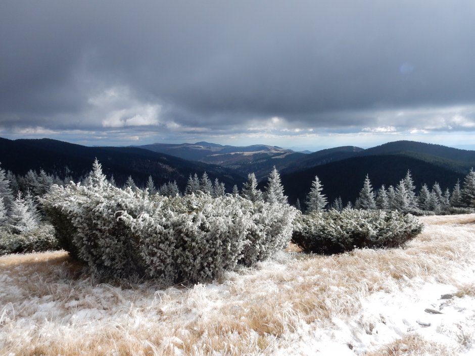  17mn img 37ca coborare din saua bisericuta spre vf