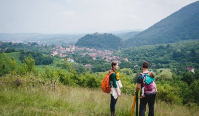  Cisnădioara spre cetate