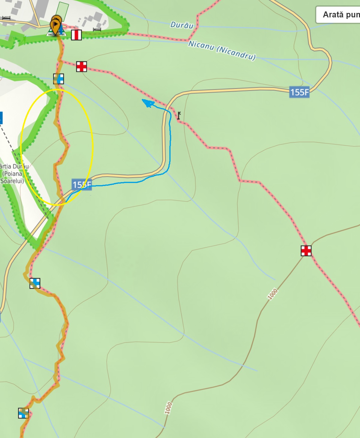  traseu alternativ durau park